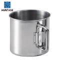 14oz stainless steel camping mug